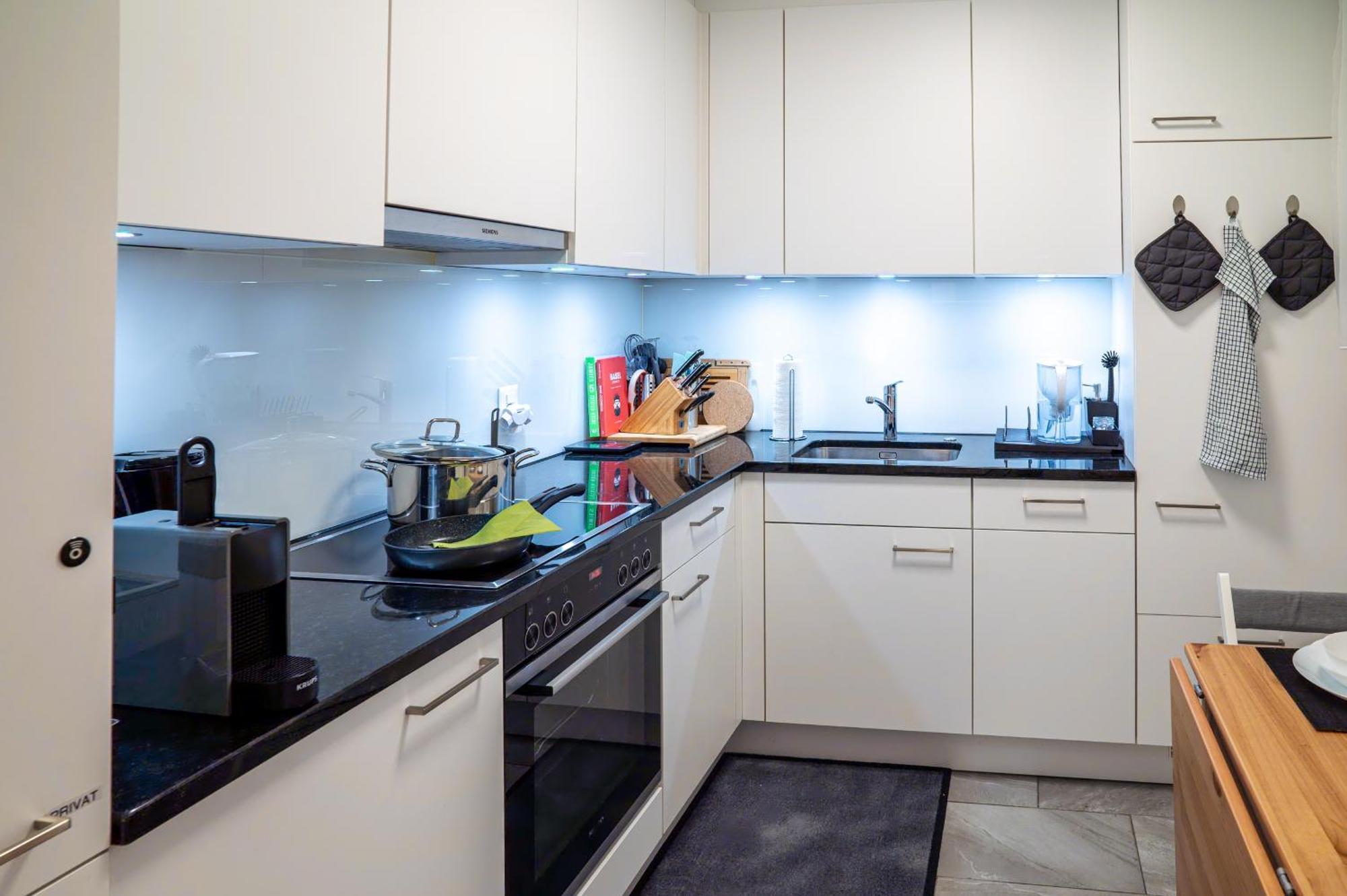 Expo-Basel-Ch Apt, Amazon Prime Video, Wifi, Coffee & Tee, Popcorn, Kitchen Экстерьер фото
