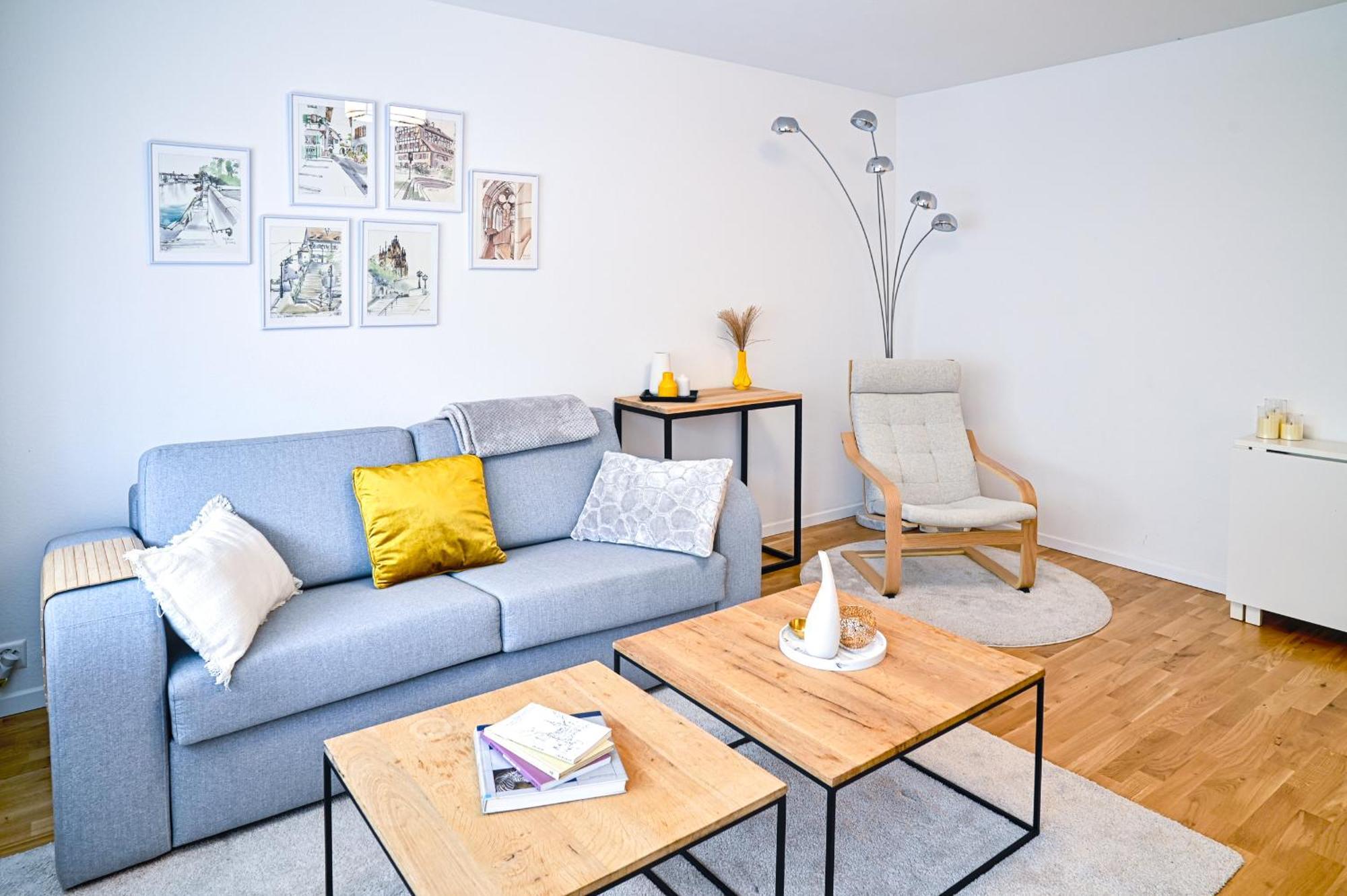 Expo-Basel-Ch Apt, Amazon Prime Video, Wifi, Coffee & Tee, Popcorn, Kitchen Экстерьер фото